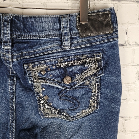 SILVER | Suki mid baby boot cut jeans